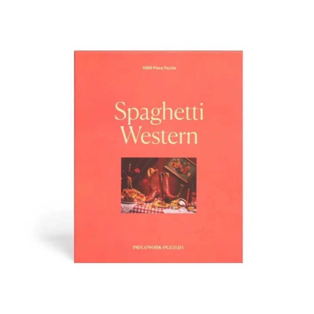 Piecework Puzzles Spaghetti Western 1000 piece puzzle